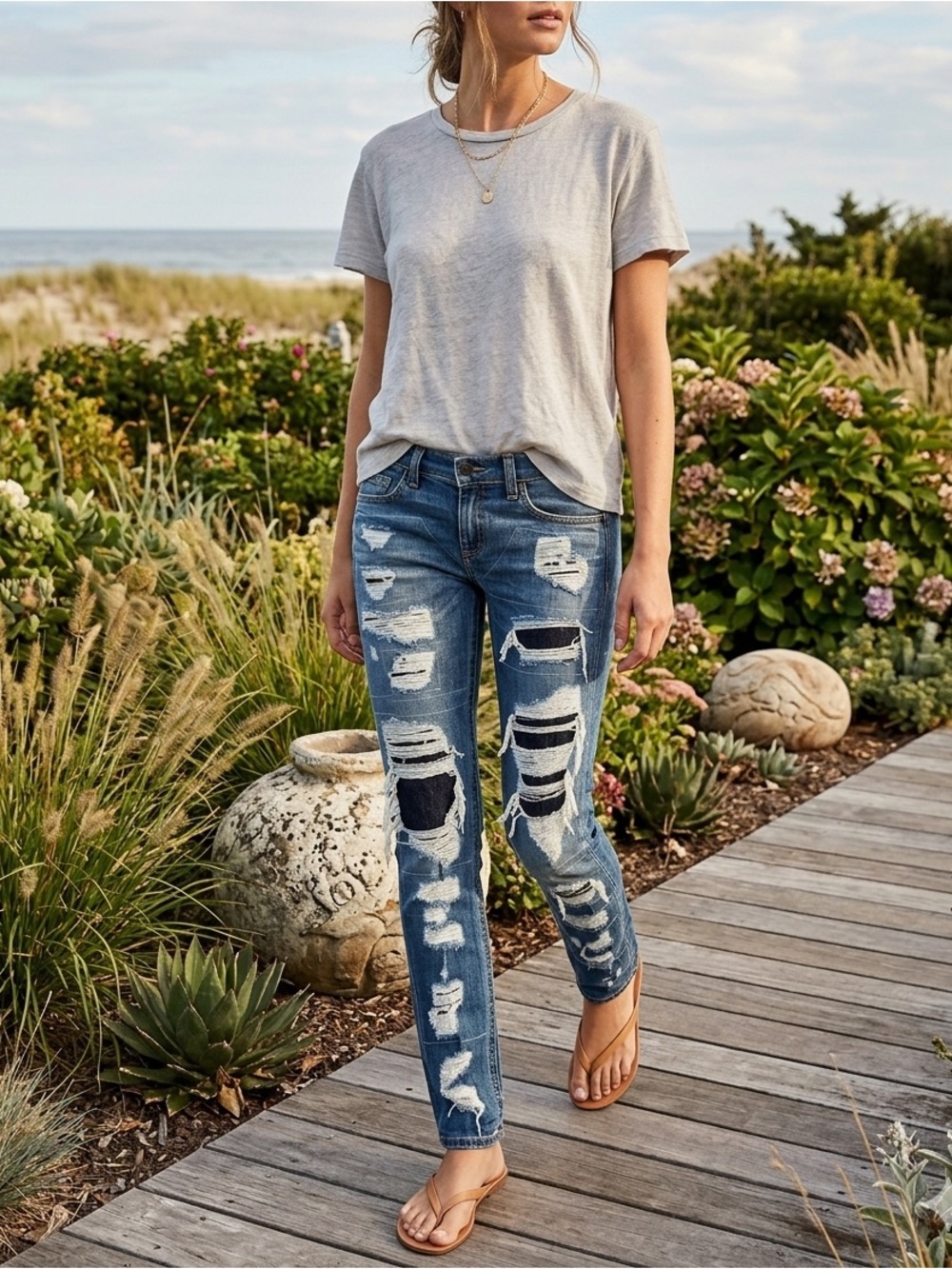 Rag & Bone Dre Slim Boyfriend Jeans Ada Brigade size 26